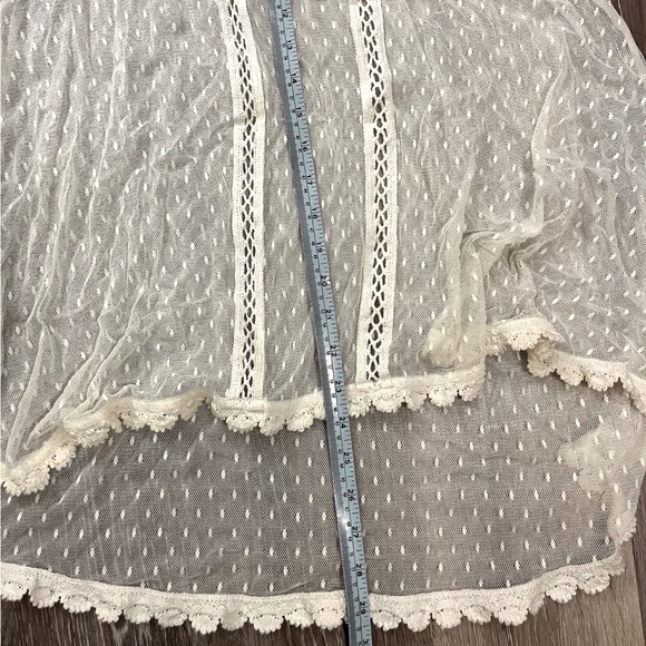 Free People lace top beach cover up, small - Picture 5 of 5